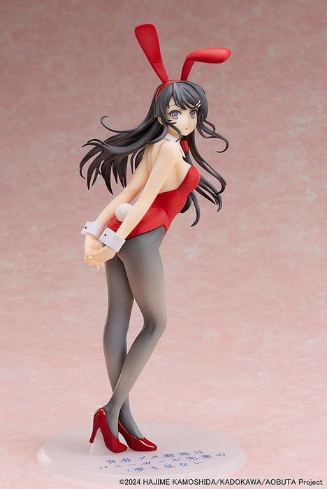 Rascal Does Not Dream of Bunny Girl Senpai Estatua 1/7 Mai Sakurajima Red Bunny Girl Ver. 27 cm