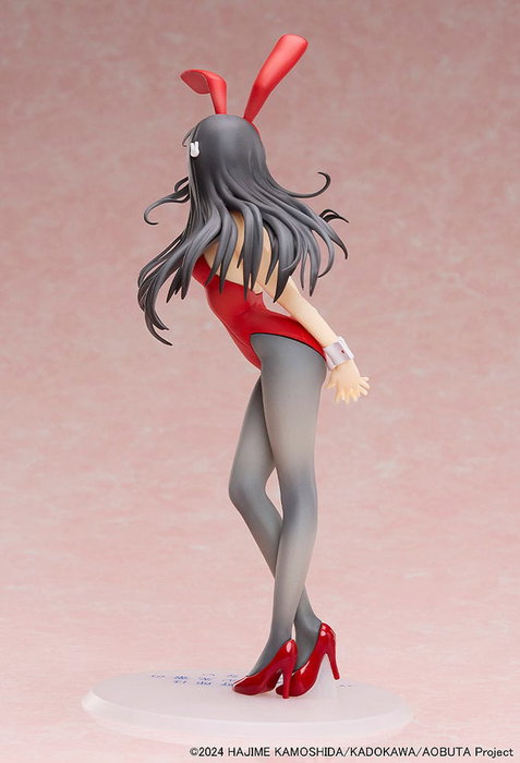 Rascal Does Not Dream of Bunny Girl Senpai Estatua 1/7 Mai Sakurajima Red Bunny Girl Ver. 27 cm