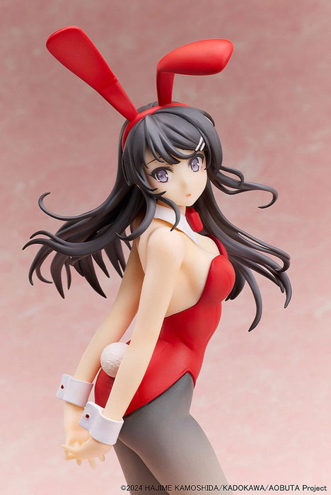 Rascal Does Not Dream of Bunny Girl Senpai Estatua 1/7 Mai Sakurajima Red Bunny Girl Ver. 27 cm
