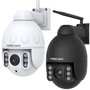 Foscam SD4-WB Cámara de Seguridad IP Exterior 4MP PTZ Inalámbrica Zoom Óptico 4x Visión Nocturna 50m IP66 Blanco