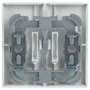 BUSCH-JAEGER 1785 JA-84 Placa de cobertura para persianas, Blanco