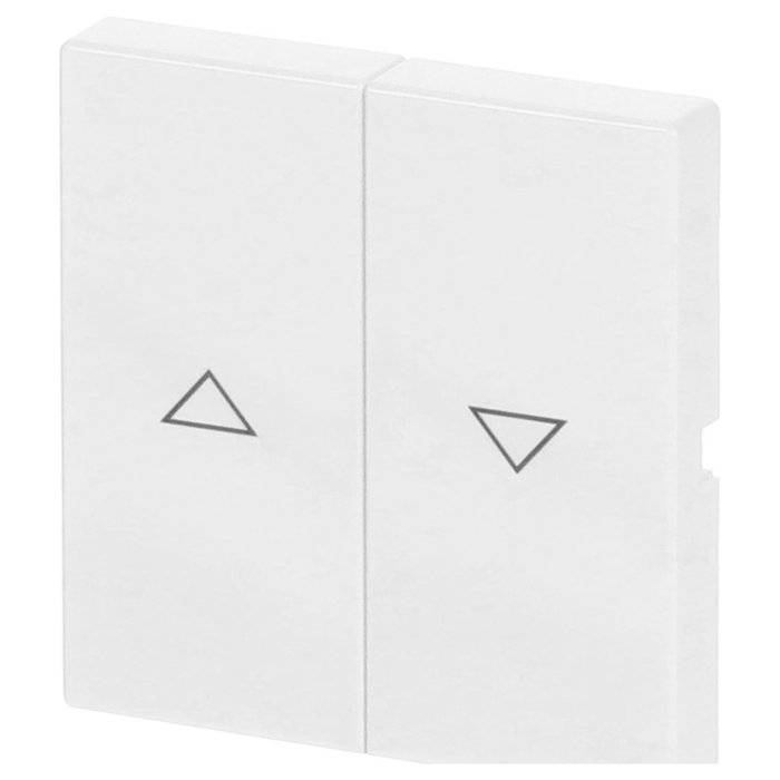 BUSCH-JAEGER 1785 JA-84 Placa de cobertura para persianas, Blanco BUSCH-JAEGER 1785 JA-84 Placa de cobertura para persianas, Blanco