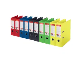 Esselte Archivador de Palanca No.1 DIN A4 Cartón Forrado Lomo 75 mm Colores Surtidos