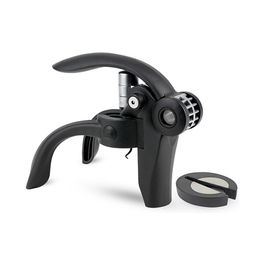 PEUGEOT Destapador de Vino Baltaz con Cortacápsulas, Negro, 140 mm