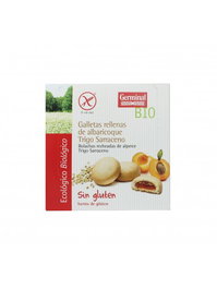 Germinal Bio Galletas sin Gluten de Trigo Sarraceno Rellenas de Crema D