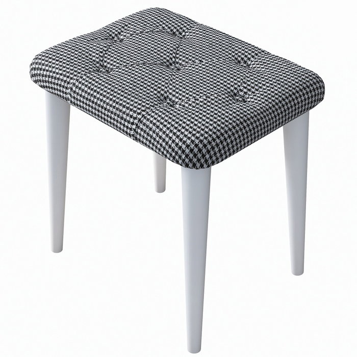 Hanah Home BJ102-2235 Mesa de Maquillaje Blanca 103x111.8x40 cm