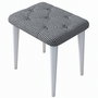Hanah Home BJ102-2235 Mesa de Maquillaje Blanca 103x111.8x40 cm