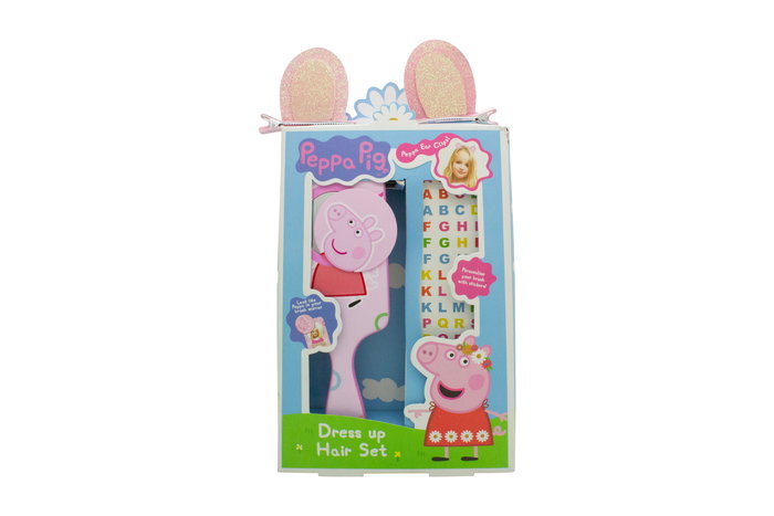 Peppa Pig Hair Gift Set 3 Pieces Peppa Pig Hair Gift Set 3 Pieces