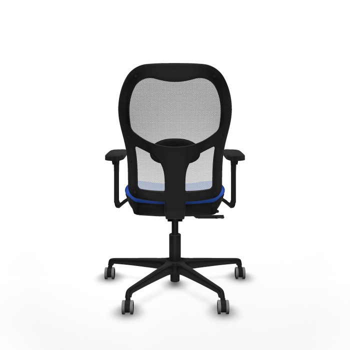 PIQUERAS Y CRESPO Silla de oficina Jorquera Azul y Blanco