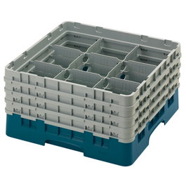 CAMBRO Cesta de lavado 9 compartimentos Arándano