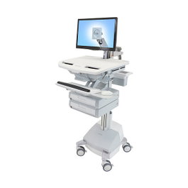 Ergotron StyleView Wagen mit LCD-Arm SLA-Antrieb 2 Schublade EU