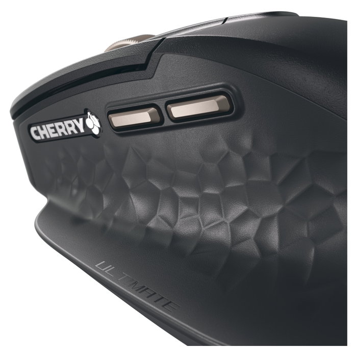 Cherry Stream Mouse ULTIMATE - Ratón inalámbrico RF, Bluetooth 5.2 y USB-C, 4000 DPI, Negro Cherry Stream Mouse ULTIMATE - Ratón inalámbrico RF, Bluetooth 5.2 y USB-C, 4000 DPI, Negro