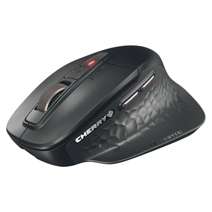 Cherry Stream Mouse ULTIMATE - Ratón inalámbrico RF, Bluetooth 5.2 y USB-C, 4000 DPI, Negro Cherry Stream Mouse ULTIMATE - Ratón inalámbrico RF, Bluetooth 5.2 y USB-C, 4000 DPI, Negro