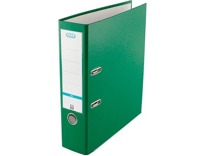 Elba Archivador de Palanca Top Carton A4 Verde Lomo 80 mm Elba Archivador de Palanca Top Carton A4 Verde Lomo 80 mm