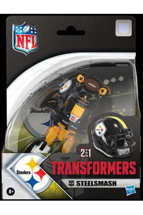 Hasbro Transformers x NFL Steelsmash Pittsburgh Steelers 14 cm
