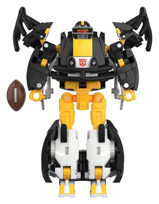 Transformers x NFL Figura Pittsburgh Steelers: Steelsmash 14 cm