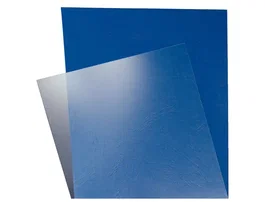 Leitz Tapa de Encudernación DIN A4 PVC Transparente 250 Micras - Pack de 100 Unidades