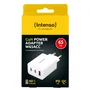Intenso Cargador de Pared 65W GAN POWER ADAPTER 1x USB-A y 2x USB-C para Carga Rápida PD 3.0 PPS QC 4.0 - Universal, Blanco, 7806512 / W65ACC1XUSB-A2XUSB-C