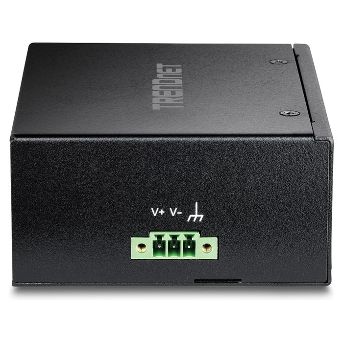 TRENDnet TI-GLC80 Switch Industrial de 8 Puertos Gigabit Ethernet Negro