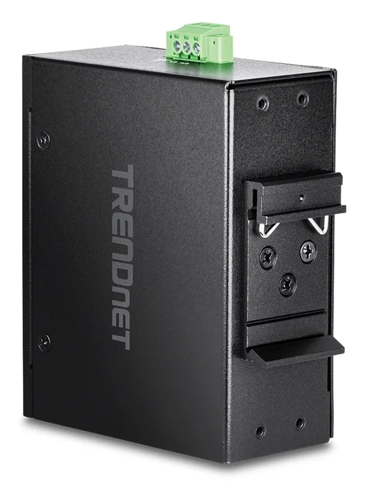 TRENDNET Switch No Administrado TI-GLC80 8 Puertos Gigabit Ethernet (10/100/1000) Negro - Full Duplex, Montaje en Pared y Carril DIN, Capacidad de Conmutación 16 Gbit/s