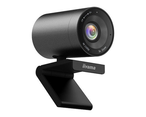 Iiyama UC-CAM10PRO-1 Cámara Web 4K Ultra HD 8MP Sensor STARVIS, 120° FOV, Zoom 5x, Cancelación de Ruido 2D/3D, Auto Encuadre, Micrófono, Obturador de Privacidad, USB-C/USB-A Iiyama UC-CAM10PRO-1 Cámara Web 4K Ultra HD 8MP Sensor STARVIS, 120° FOV, Zoom 5x, Cancelación de Ruido 2D/3D, Auto Encuadre, Micrófono, Obturador de Privacidad, USB-C/USB-A