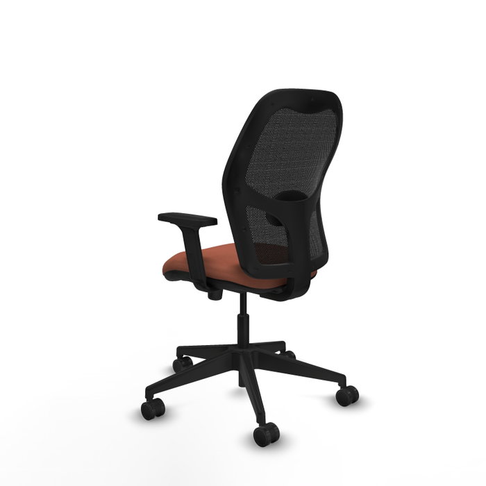 PIQUERAS Y CRESPO Alocén Silla de Oficina Sincro Malla Negra Bali Marrón PIQUERAS Y CRESPO Alocén Silla de Oficina Sincro Malla Negra Bali Marrón