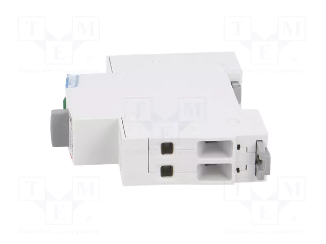 LEGRAND Interruptor de botón Biestable Gris con LED Verde