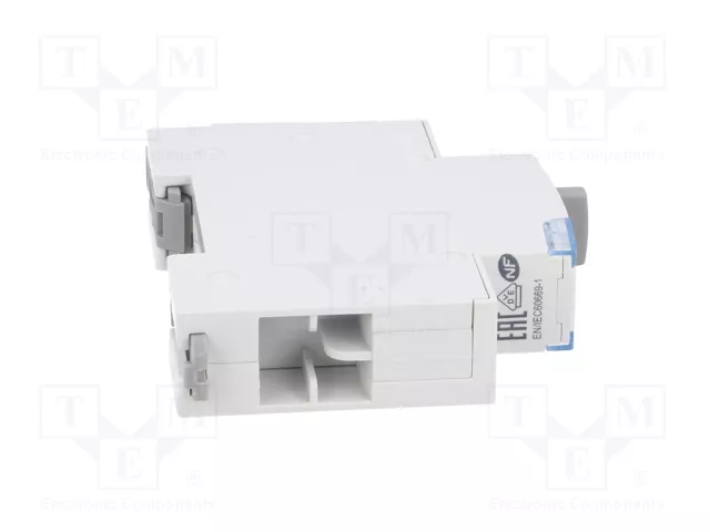 LEGRAND Interruptor de botón Biestable Gris con LED Verde