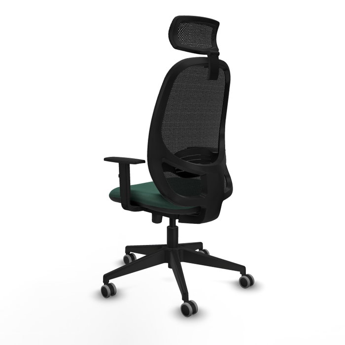 PIQUERAS Y CRESPO Silla de oficina Cilanco Verde botella con mecanismo Sincro/Traslack PIQUERAS Y CRESPO Silla de oficina Cilanco Verde botella con mecanismo Sincro/Traslack