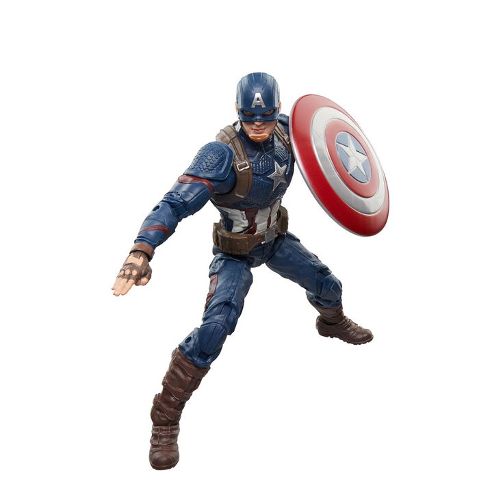 Hasbro Capitán América Marvel Legends G0607 Figura de 15 cm Coleccionable con Accesorios Endgame