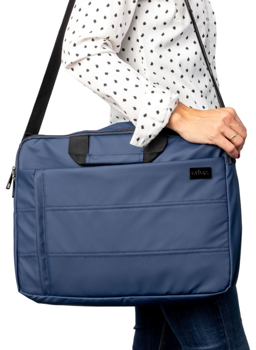 Nilox Maletín para Portátil Style 15,6 Pulgadas Azul NXB022