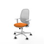 PIQUERAS Y CRESPO Silla de oficina Cilanco Naranja y Blanco