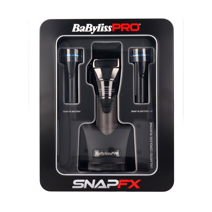 Babyliss SNAPFX CLIPPER Cortapelos con Doble Batería y Cuchilla DLC zero-gap Fade