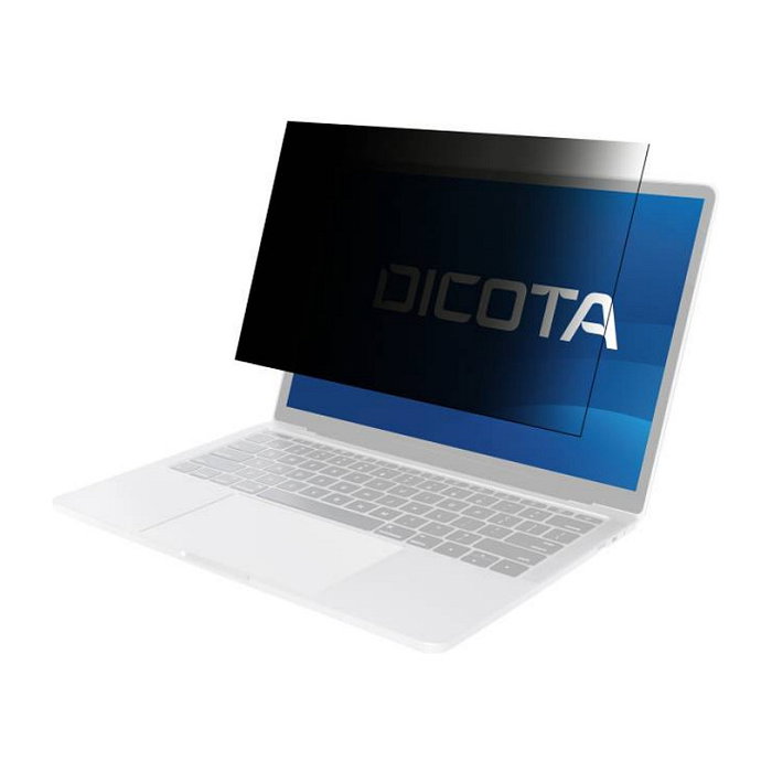 Dicota Filtro de Privacidad Magnético 2 Vías Universal 15.6 pulgadas 16:9 - D50018-2MG, Negro, Reduce Luz Azul 43%