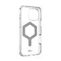 Urban Armor Gear Plyo Funda Compatible con Apple iPhone 16 Pro Max (6.9") | Transparente / Plata | Protección contra Caídas | MagSafe | Resistente a Golpes