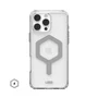 Urban Armor Gear Plyo Funda Compatible con Apple iPhone 16 Pro Max (6.9") | Transparente / Plata | Protección contra Caídas | MagSafe | Resistente a Golpes