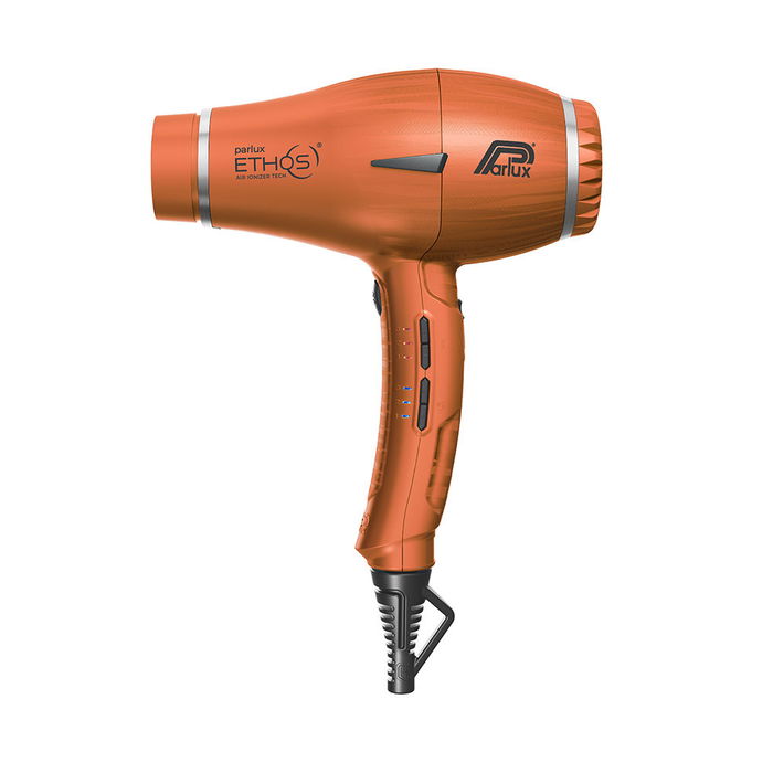 Parlux ETHOS Secador de Pelo 2300W, 3 Velocidades, 3 Temperaturas, 9 Combinaciones, Cable Giratorio 360°, Tecnología Air Ionizer