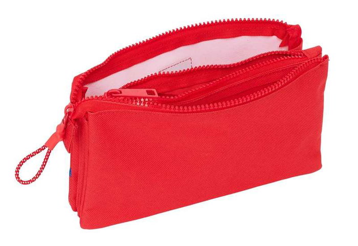 Safta Portatodo Triple Atlético de Madrid 22x12x3 cm