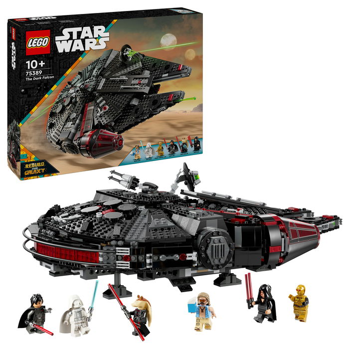 LEGO Star Wars Dunkler Millennium Falke 75389 Juego Construcción 1579 Piezas 10+ Años