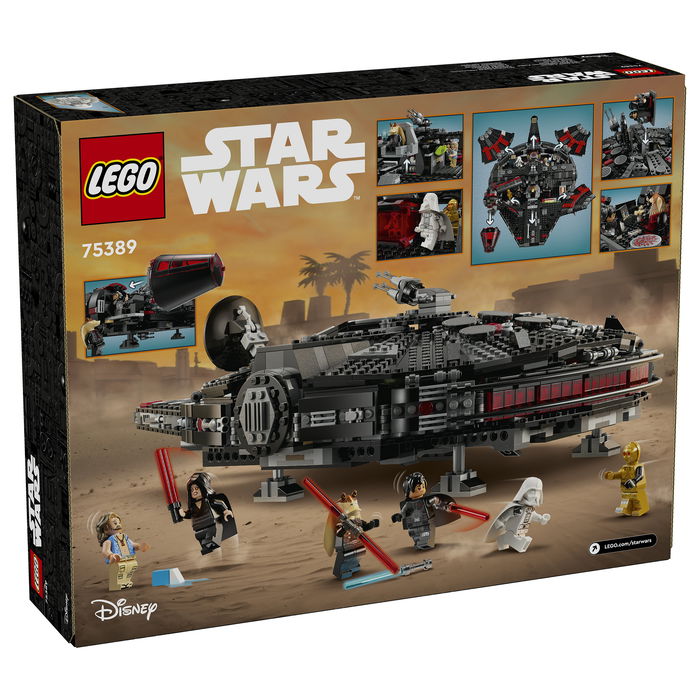 LEGO Star Wars Dunkler Millennium Falke 75389 Juego Construcción 1579 Piezas 10+ Años