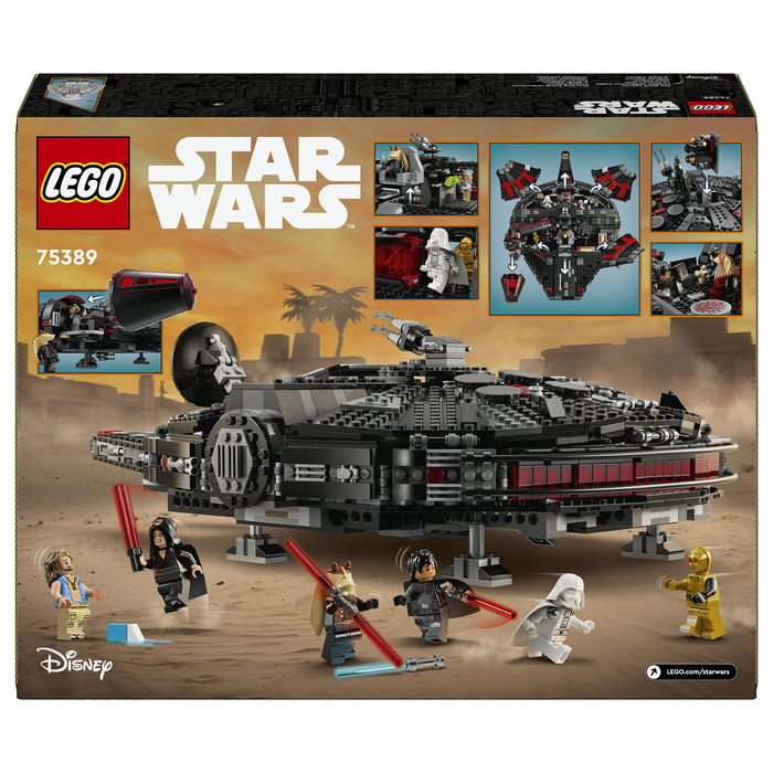 LEGO Star Wars Dunkler Millennium Falke 75389 Juego Construcción 1579 Piezas 10+ Años