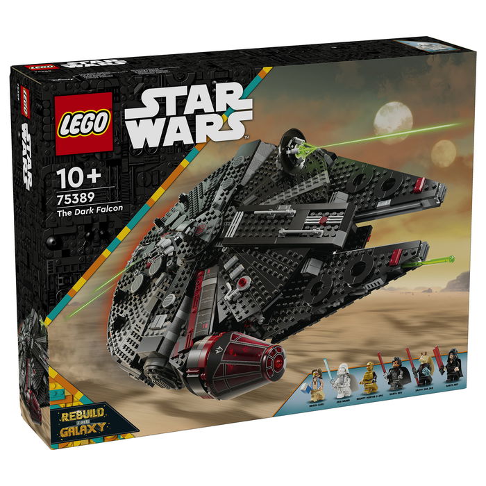 LEGO Star Wars Dunkler Millennium Falke 75389 Juego Construcción 1579 Piezas 10+ Años