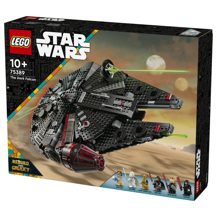 LEGO Star Wars Dunkler Millennium Falke 75389 Juego Construcción 1579 Piezas 10+ Años