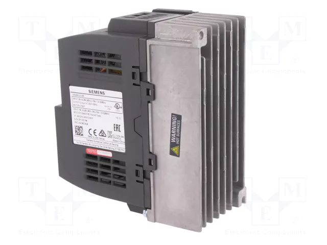 SIEMENS SINAMICS V20 6SL3210-5BB15-5BV1 Inversor Monofásico SIEMENS SINAMICS V20 6SL3210-5BB15-5BV1 Inversor Monofásico