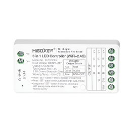 MiBoxer Controlador LED 3 en 1 WiFi 2,4GHz HLP-FUT037W