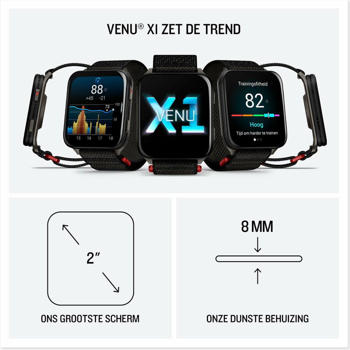 Garmin Venu X1 Negro 5,08 cm (2 pulgadas) Garmin Venu X1 Negro 5,08 cm (2 pulgadas)