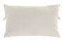 DKD Home Decor Cojín de Poliéster 50x30 Crudo con Aplicaciones (Pack de 2)