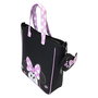 Loungefly Bolso Bandolera Minnie Disney Rock the Dots Floral con Monedero Desmontable Piel Vegana 29.21x10.16x33.02cm