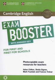 CAMBRIDGE English Exam Booster for First and First for Schools with Answer Key with Audio