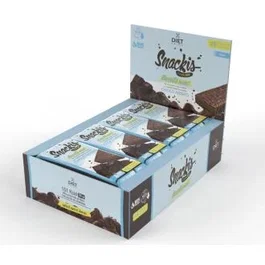 HERBORA Diet Prime Snackis Compleat Barrita Maxi Choco Negro 12 Uds
